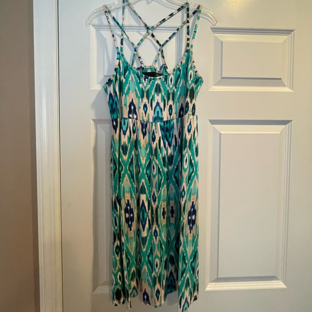 Cynthia Rowley patterned dress. Size L